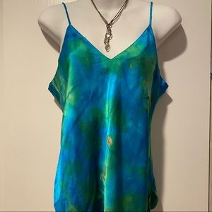 Stunning Silk Charmeuse Camisole XL
